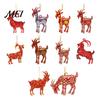 Holiday Tree Ornaments 2D Acrylic Goat Christmas Ornament, Zodiac Hanging Pendant with Gold String, Year Festive Pendants of The Ornament 2027,