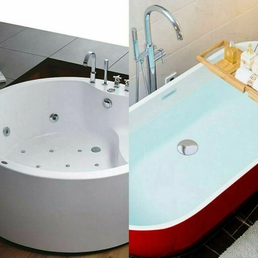 1Pcs Only Flat Seal Bath Stopper Pop Up Waste Stopper Bathroom Tub Drain Filter Bathtub Plug