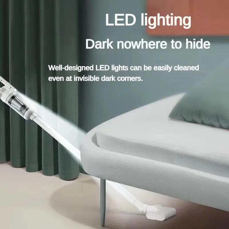 Aparat multifuncțional de casă 19000Pa Mașină de curățat Aspirator de mașină fără fir puternic Filtru metalic portabil portabil