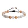 Leisure and Fashion Series Hand Chain Natural Stone Jade Mix and Match Weaving Bracelet Ornaments Gift