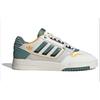 Adidas Originals Drop Step 2.0 Low Leather Comfortable Versatile Durable Low-Top Skate Shoes Unisex Sneakers White Green IG1907