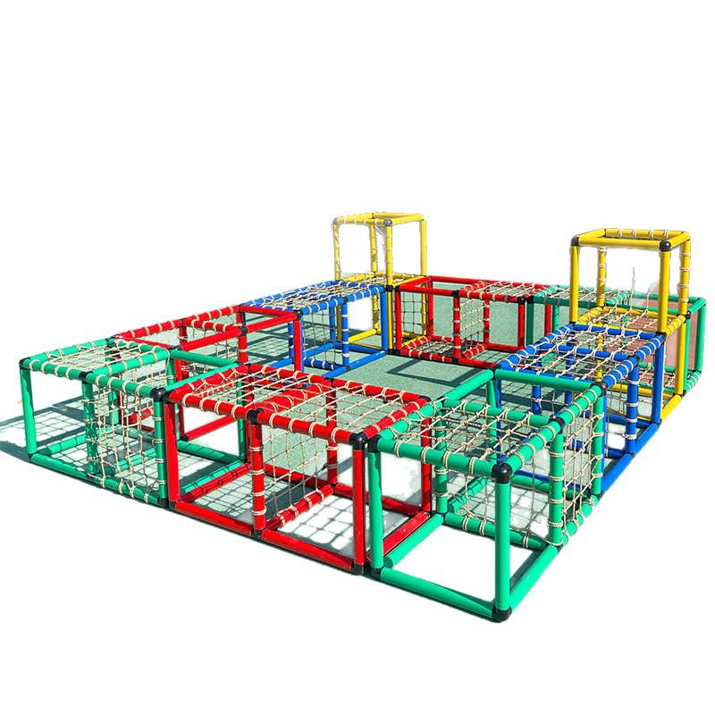 Outdoor Maze Tunneling and Climbing Toy for Kindergarten Kids