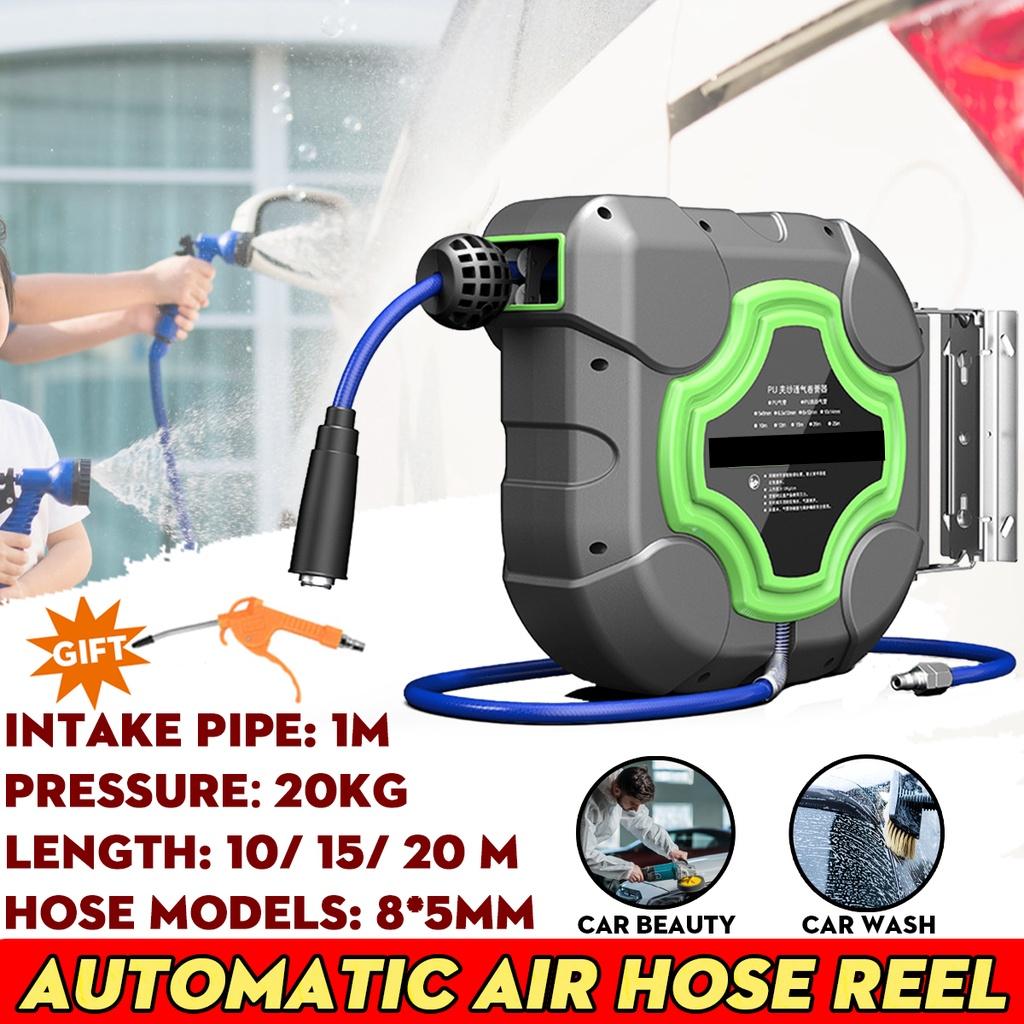 Automotive Air Hose Reel Irrigation Tube Pneumatic Hose Pu Yarn Clamping Tube Automatic Retractable Reel Drum Hose