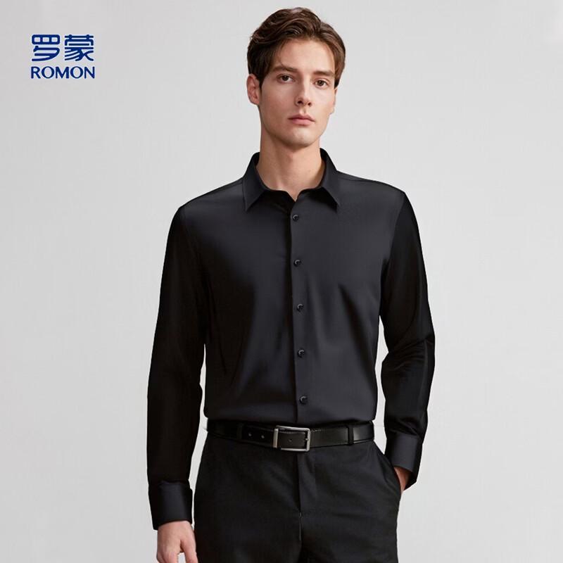 ROMON Men s Long Sleeve Casual Shirt 41