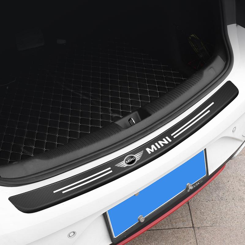 5 ks Chránič prahu dveří auta Zadní prah kufru Samolepky Pro MINI One Cooper JCW Countryman Clubman Cabrio Paceman Coupe