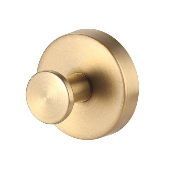 

Yousheng 304 Stainless Steel Suction Cup Hook No-Drill Installation Strong Towel Hook Bathroom Mirrors Front Door Hanger золотистый