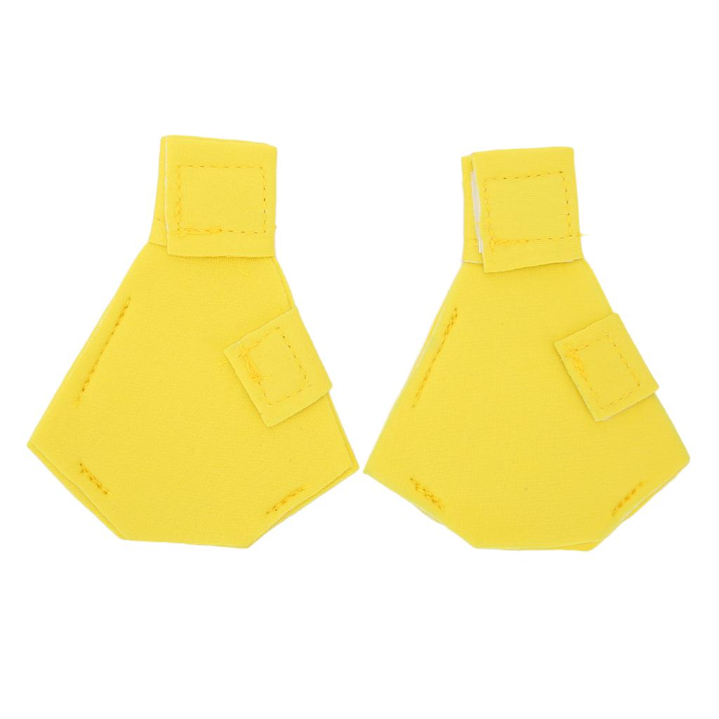 Pet Duck Shoes Soft Cushioning Stable Support Paw Protector Duck Protective Boots for Goose Yellow