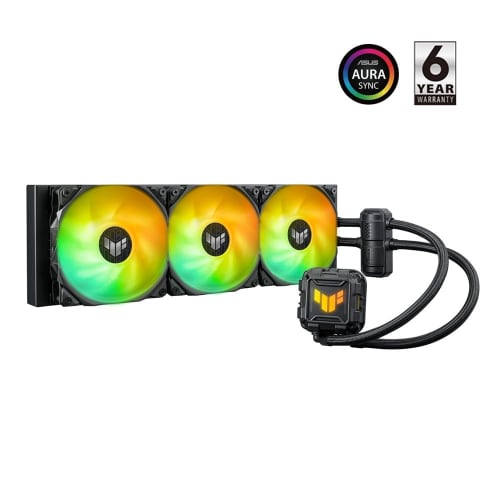 ASUS CPU Cooler 360mm All-in-One AIO Water Cooling TUF GAMING LC II 360 ARGB Black Domestic Authorized Distributor Product