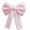 Soft Faux , Furs , Bow Hair Accessory, Cute Plush Decorative Accessory