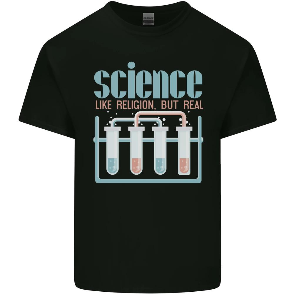 Science Like Religion Atheist Atheism Evolution Unisexs Cotton TShirt Tee Top