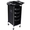6 Layers Multi Functional Hair Salon Tool Storage Cart Trolley with Universal Wheels