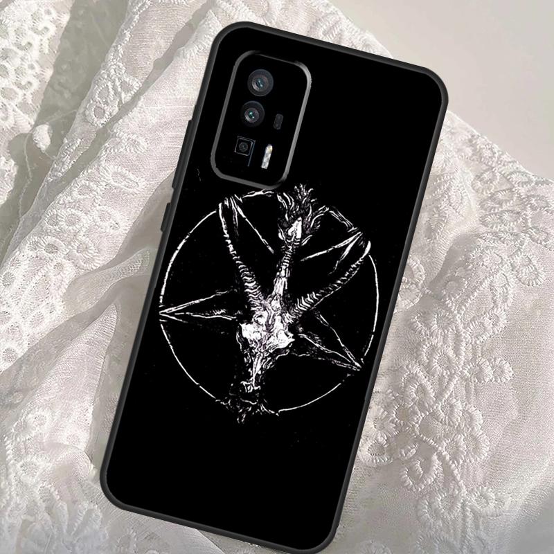 Devil Satan Dark Art Case For Xiaomi 14T Pro 13T 12T 11T 13 14 Ultra POCO X6 Pro M6 X3 X5 M5s F3 F5 F6 Cover