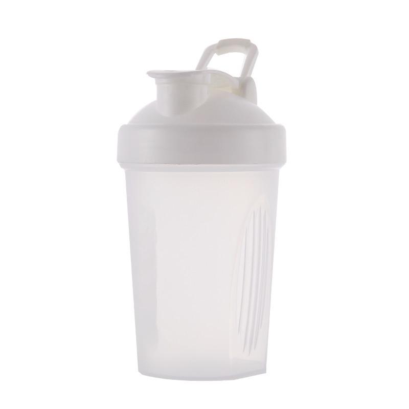 Unisex Shaker Bottle with Scale and Mixing Ball - Ideal for Protein Shakes, Smoothies, and Fitness Drinks