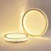 Simple New Modern Crystal Master Bedroom Ceiling Lamp Creative LED Round Living Room Net Red Soft Light Home Lighting Decorate