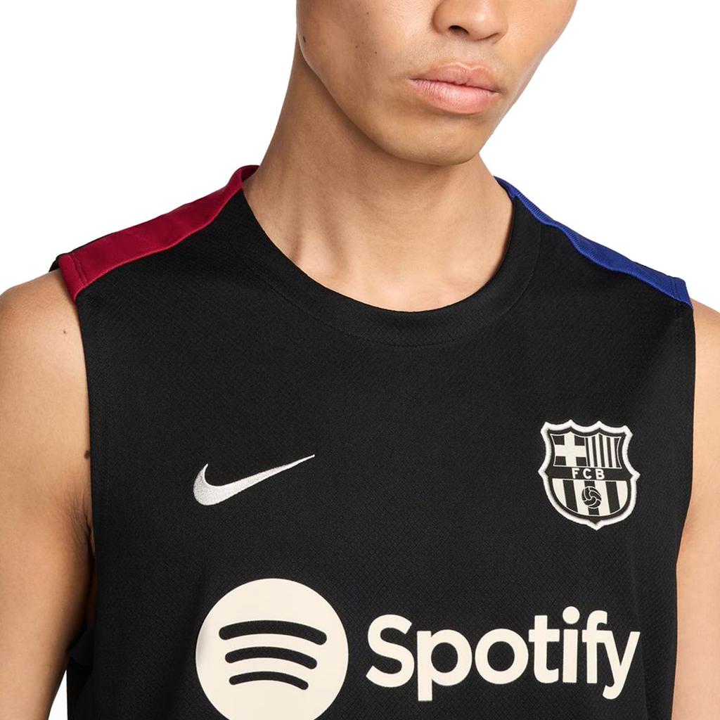 New Nike FCDri-FIT Soccer FW24 Tank Tops Men's Black HM9928-011
