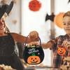 Kids Ornament Trick Or Treat Props Halloween Decoration Storage Bucket Gift Basket Candy Bag