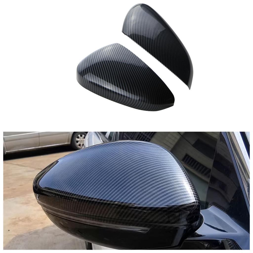 2pcs ABS Chrome Car RearView Mirror Protection Cover Rear View Mirror Covers for Peugeot 2008 E2008 2020-2024 Accessories