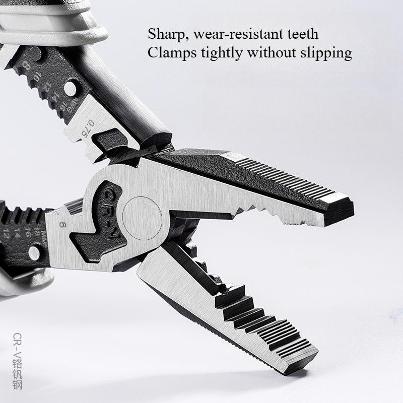 1Pc Universal Multifunctional Diagonal Pliers Needle Nose Pliers Hardware Tools Universal Wire Cutters Electrician Wire Pliers