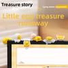 Little Eggbao Desktop Hugging Figurine Workstation Computer Monitor Decoration Office Mood Stabilizer Healing Small Pendant