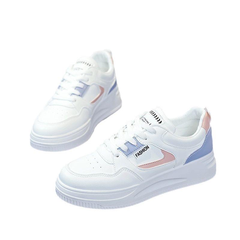 Platform Canvas Shoes Women's New Summer Casual Shoes In 2024, the Explosion Has Increased, White Shoes, Summer Breathable Board Shoes