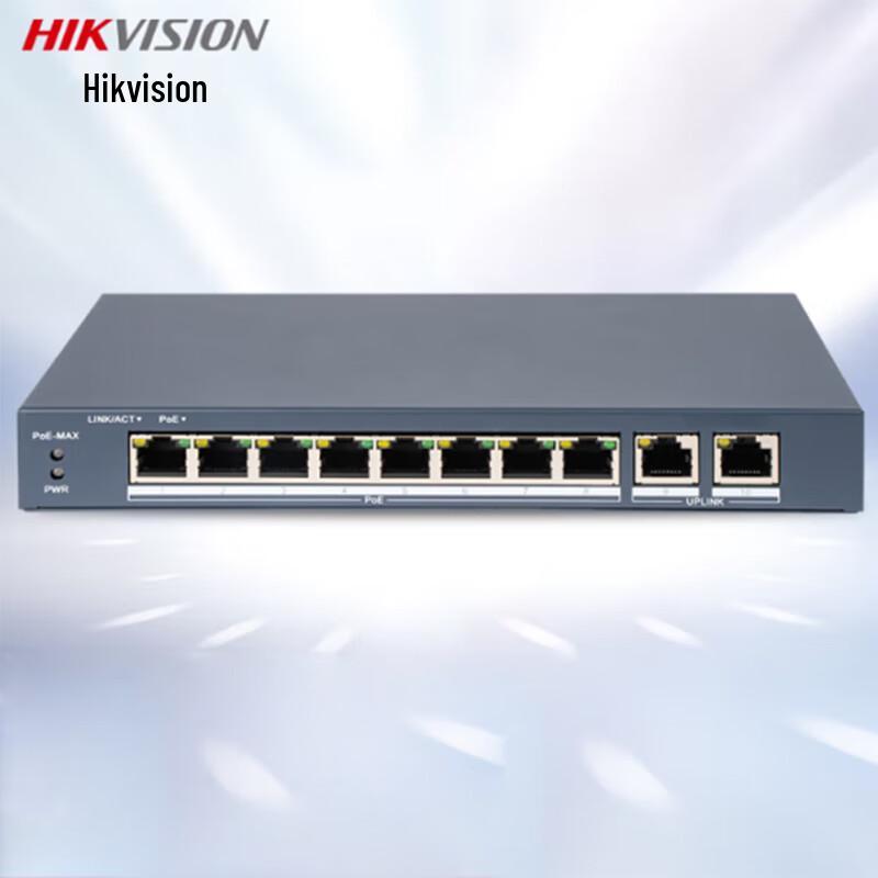 

Hikvision 8-Port Gigabit PoE Switch CN plug (adapter included)