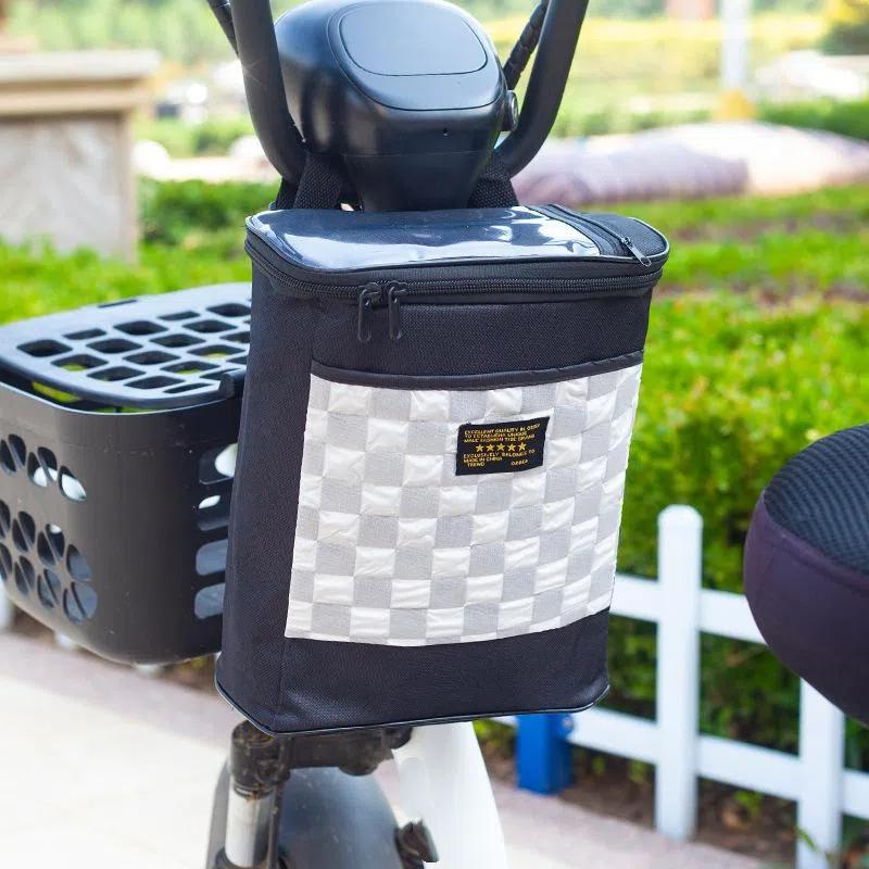 Grote Capaciteit Oxford Doek Stuurtas Afneembare Opbergtas Geschikt Voor Motoren En Elektrische Voertuigen