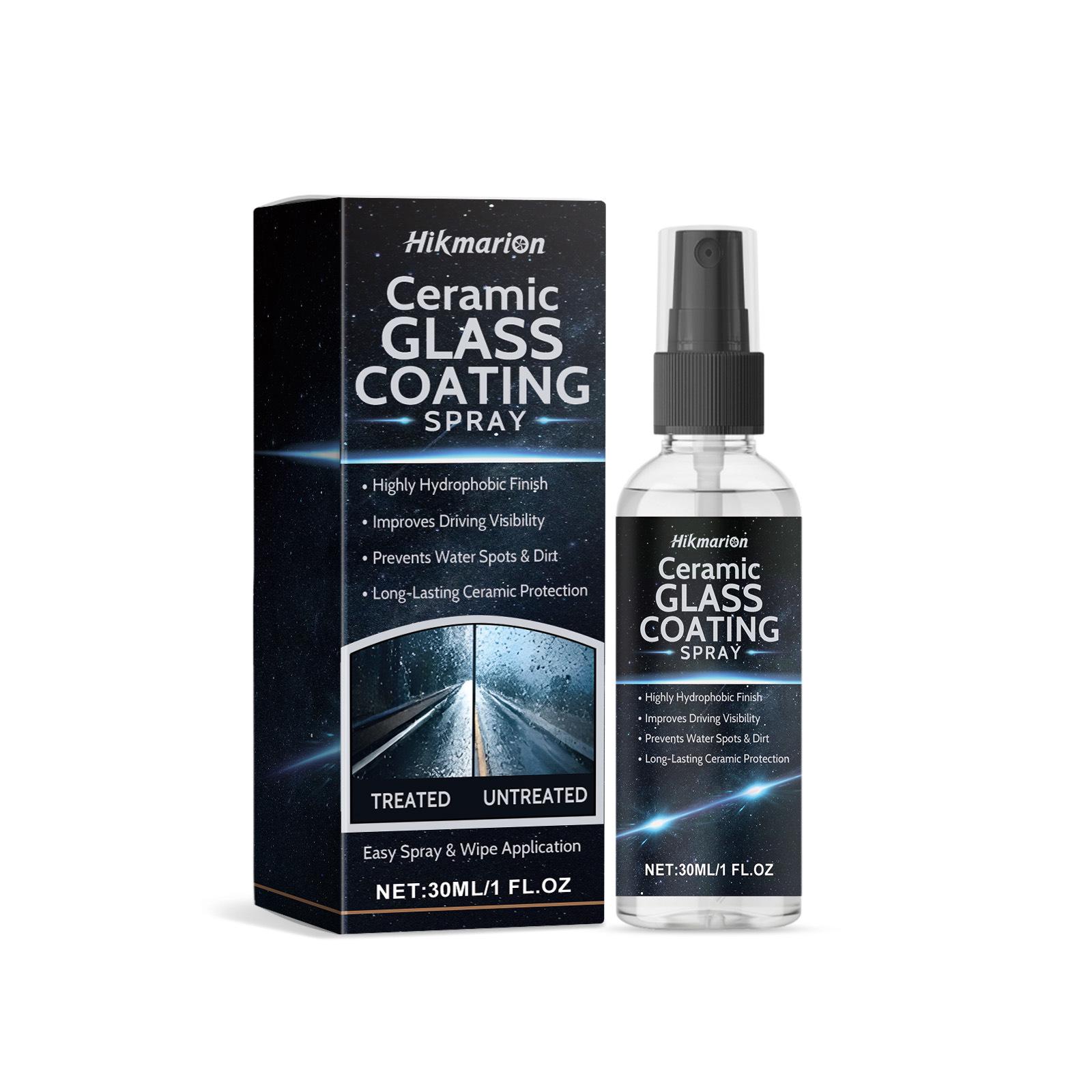 Hikmarion Car Coating Spray: Anti-Stain, Water-Resistant Surface Paint Care for Enhanced Brightness.