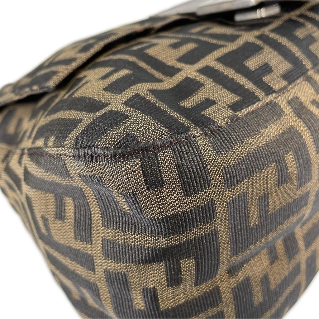 FENDI Zucca mamma bucket 2354 Shoulder Bag Brown Women used