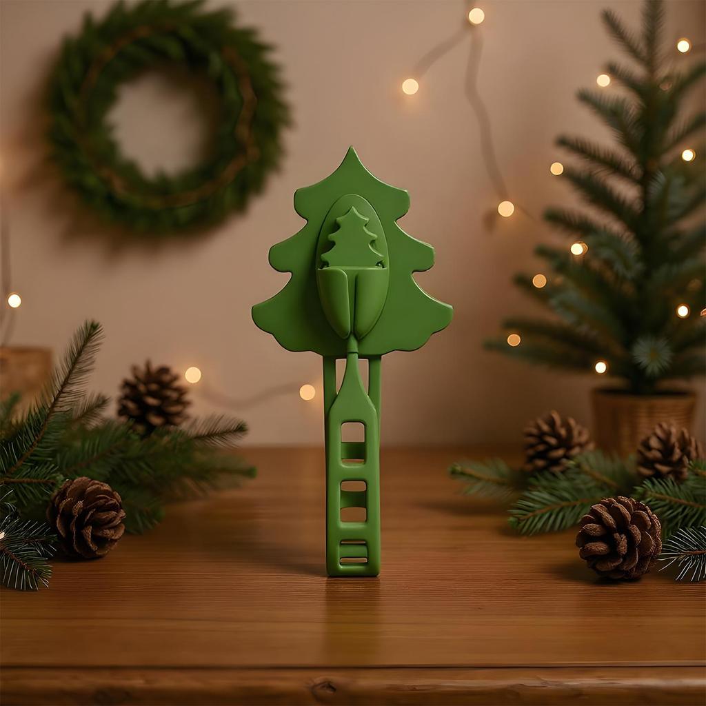 Christmas Decoration Garland Hanger Front Door Christmas Wreath Silicone Hanger Hook Garland Organizer Ties For Wreath