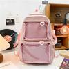 Rucsac Ita Kawaii Fereastră Transparentă Geantă Școlară Capacitate Mare Rucsac pentru Afișare Pini Anime Y2K JK Geantă de Călătorie pentru Fete