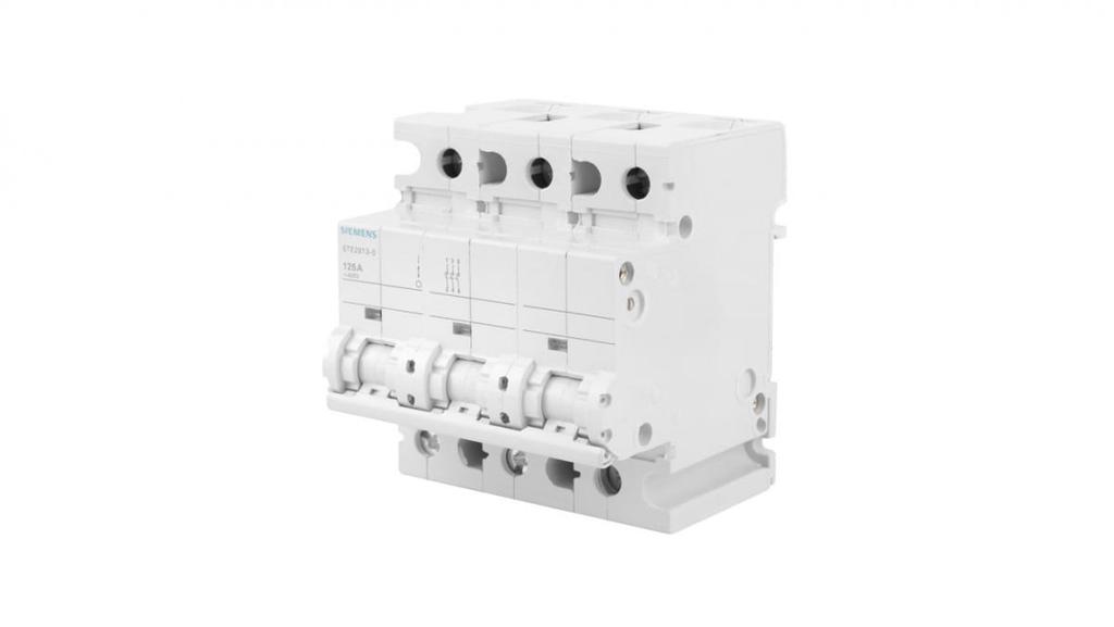 Modular Switch Disconnector 125A 3P 400V Possible Release 5Te2813-0
