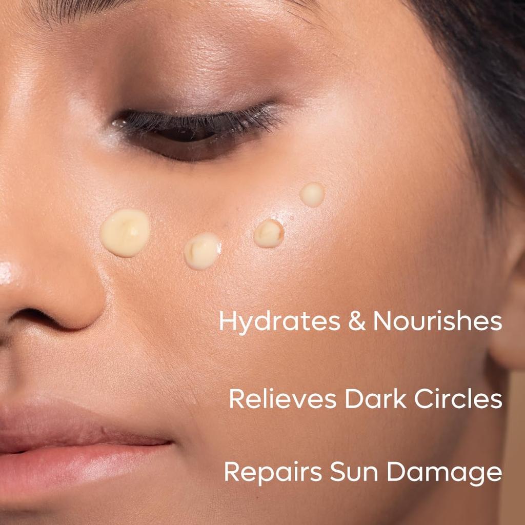 mcaffeine Coffee Under Eye Cream Gel 15 Gm Pack for Dark Circles, Puffiness & Fine Lines with Cooling Applicator