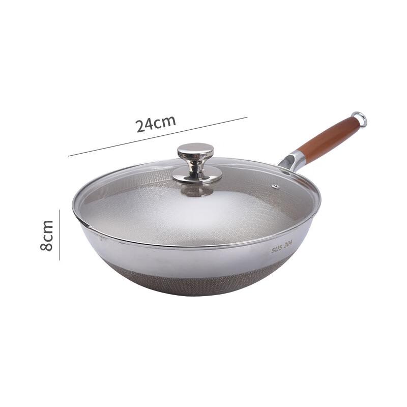 Yoshida Sho 24cm Cast Iron Non-stick Stir-fry Pan