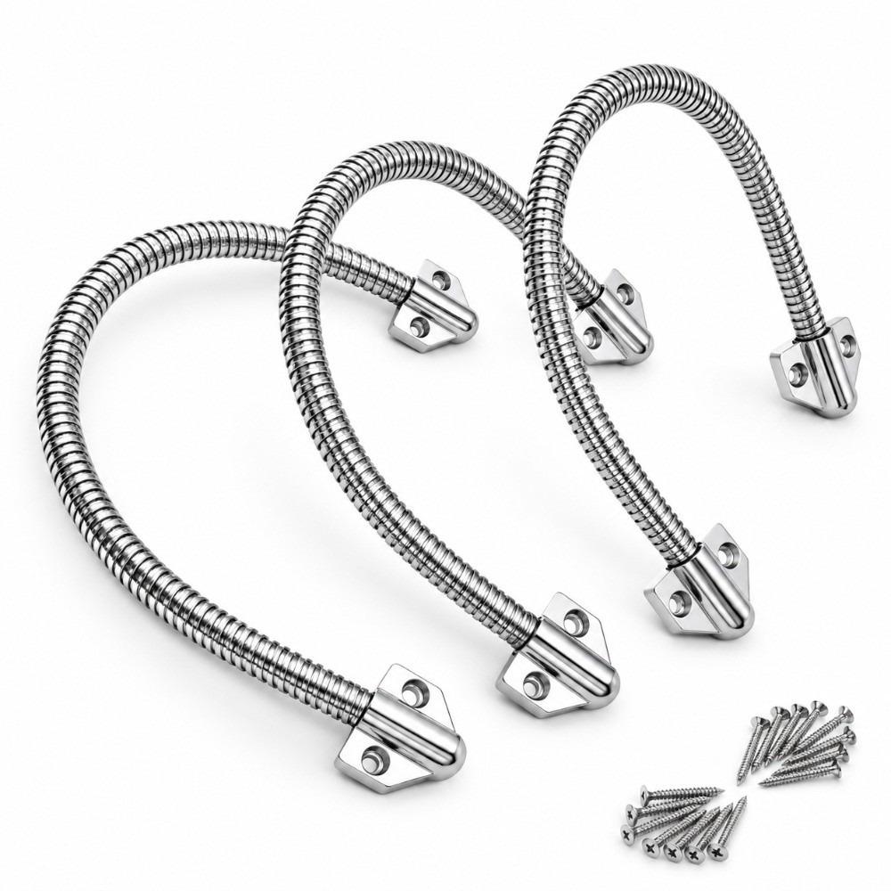 1pcs/3pcs 16 Inch Door Flex Conduit Exposed Mounting Door Cable Protector  For Access Control System