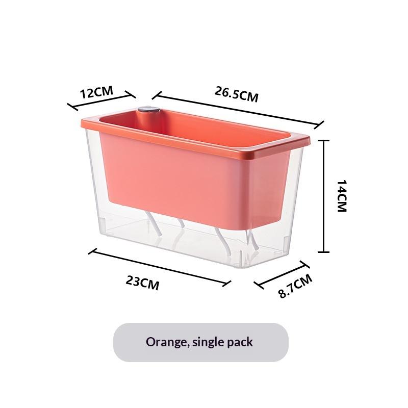 

Self Watering Planter Box Hydroponic Flowerpot for Window Sill Large Water Storage for Easy Gardening червоний