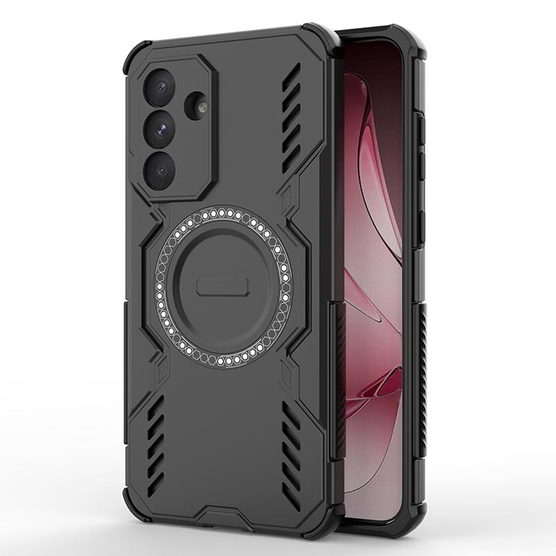 KEYSION Hollow Heat Dissipation Case for Samsung A57 5G A37 Magnetic Cooling Shockproof Phone Back Cover for Galaxy A37 A57 5G
