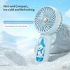 MEET SUN 3 Speed Quiet Small Handheld Portable Electric Fan Stand Desk USB Rechargeable Sports Pocket Mini Fan