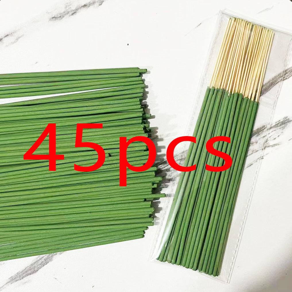 Lemongrass Citronella Bamboo Incense - 22cm Mosquito Repellent for Outdoor Camping