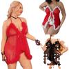 European-American Christmas Lingerie Two-Piece Pajama Set