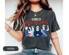 Girls Will Be Girls Shirt, Patriotic Women Shirt, Independence Day Tee Unisex T-Shirt