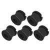 5Pcs Chainring Bolts Lightweight RustProof Easily Install Disc Screw Chainwheel for Mountain Bike Road Bicycle(Black )