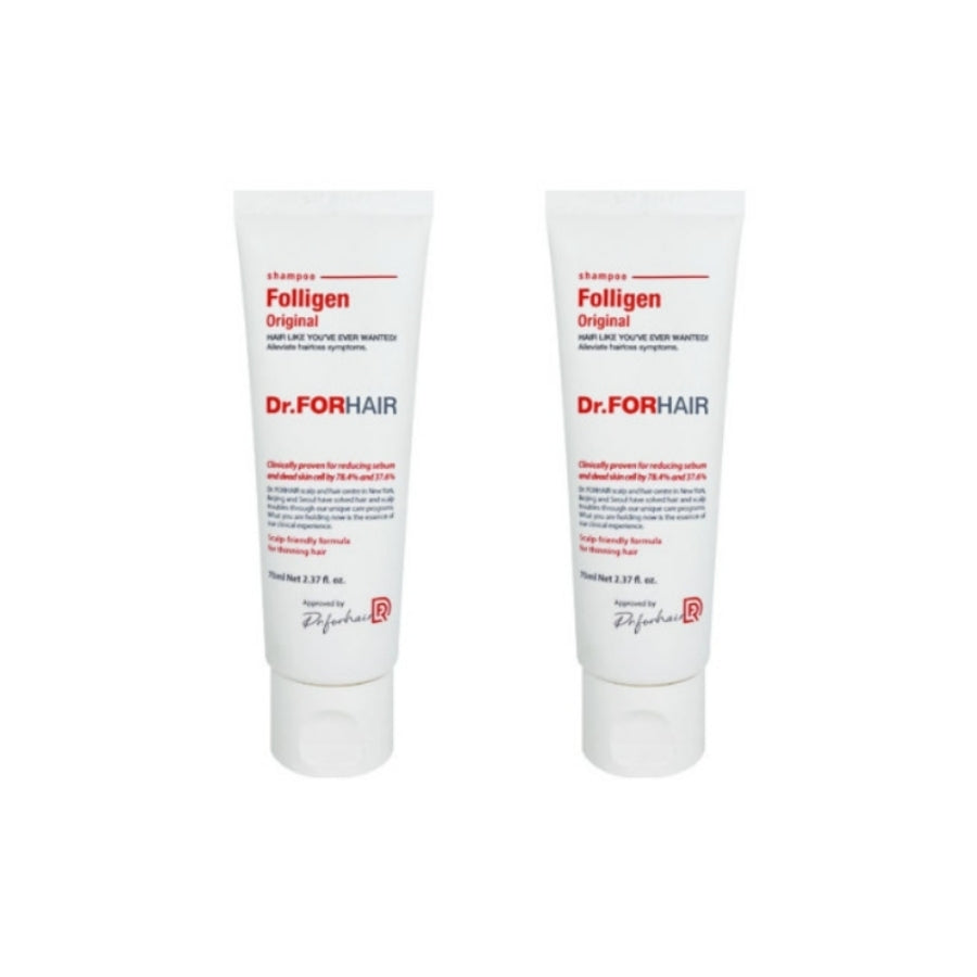 

Dr.ForHair Folligen Plus Шампунь 70мл*1шт/2шт 2Pcs
