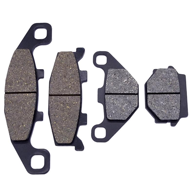 1 Set Motorcycle Front and Rear Brake Pads for KAWASAKI ZR250 Balius 1991-1995 ZZR 250 ZZR250 EX250 1990-2001 Brake Disks