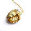 Women's Stylish Sea Shell Locket Pendant Alloy Chain Necklace Jewelry Gift