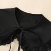 Elegant Detachable Collar Sweet Ruffled Shawl Fashion Blouse Shoulders Fake Collar  All Matching