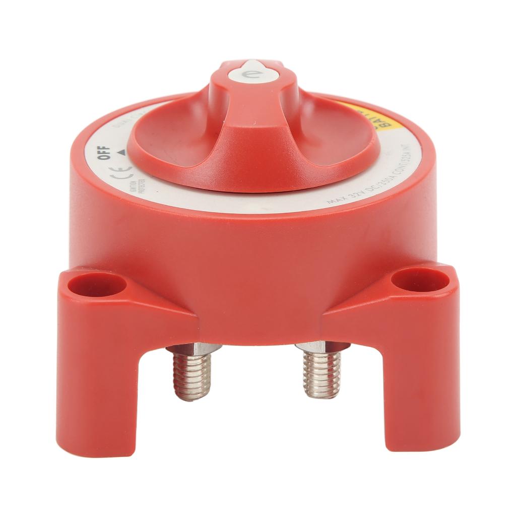 350A Battery Isolator Switch Waterproof 4 Studs Rotary Knob On Off Switch for Marine Boat RV