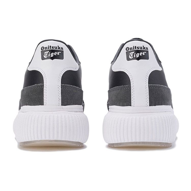 Onitsuka Tiger Delecity Non-Slip Balance Lightweight Low-Top Skate Shoes Unisex Skate Shoes Black White 1183A386-001