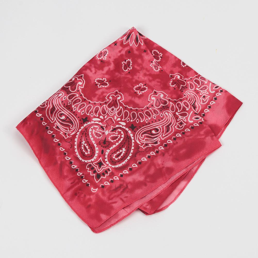 Für Männer/Frauen Halstuch Hip-Hop Paisley Bandanas Halstuch Punk Batik Sport Kopfbedeckung Quadratisches Stirnband Wickelschal Accessoires