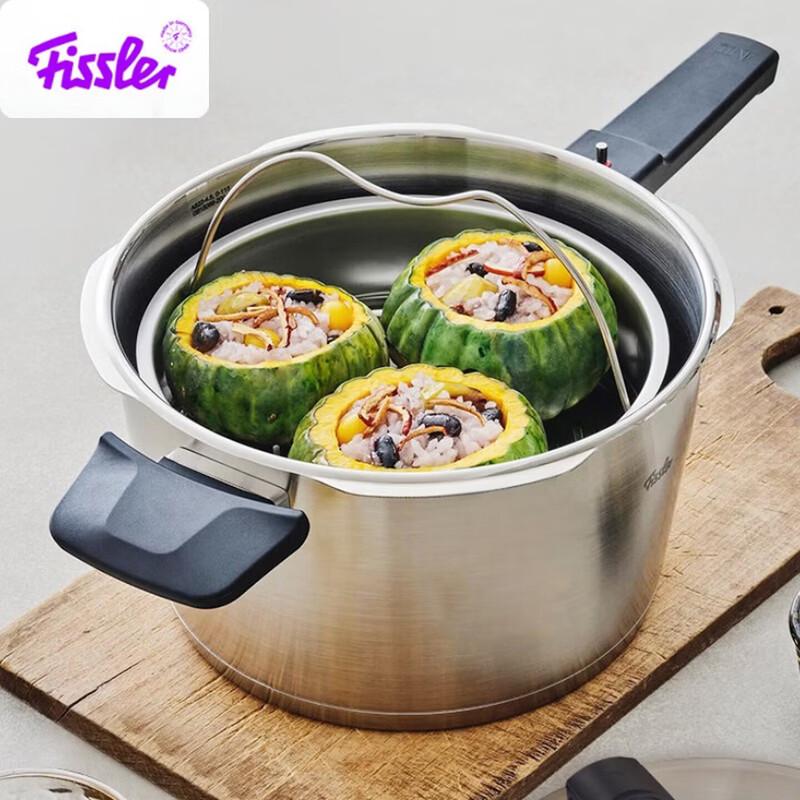 Fissler Black Warrior 304 Stainless Steel Pressure Cooker