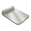 Large Dog Bed Anti-Slip Orthopedic Pet Pad with Removable Washable Cover Puppy Sleeping Cushion with Neck Support for Indoor Floor Small Medium Large